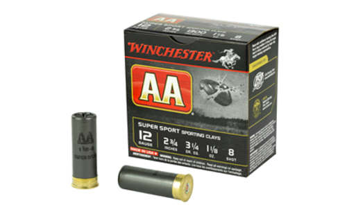 Ammunition Winchester Ammunition AA Supersport Sporting Clay 12Gauge WIN AA SS 12GA 2.75" #8 25/250